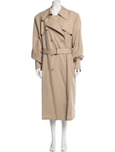 Pre-owned Dior Trench Coat In Neutrals