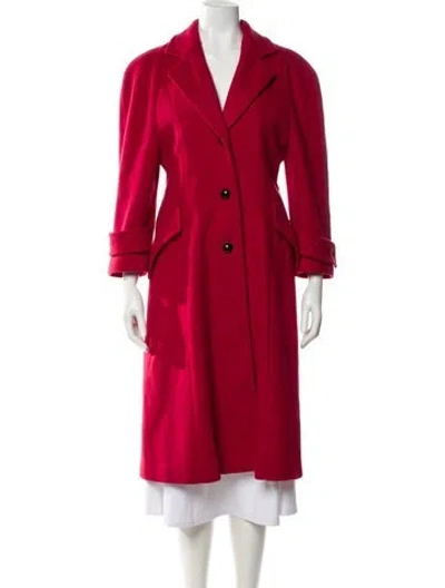 Pre-owned Dior Trench Coat In Pink