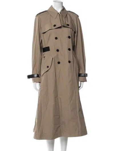 Pre-owned Dior Trench Coat W/ Tags In Neutral