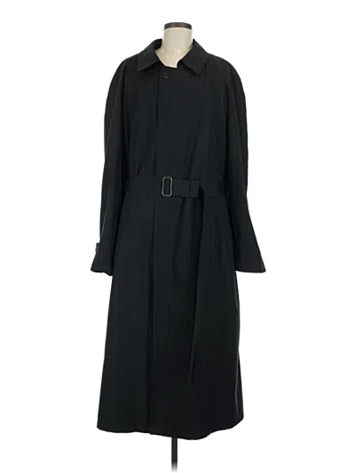 Pre-owned Dior Trenchcoat In Black