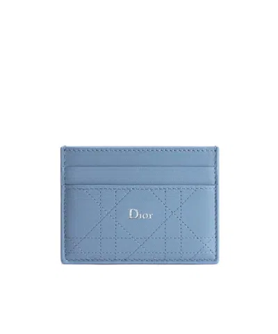 Dior Trianon Freesia Card Holder In Orange