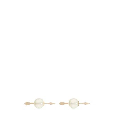 Dior Tribales Earrings In White