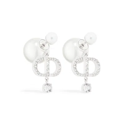 Dior Tribales Earrings In White