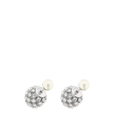 Dior Tribales Earrings In White