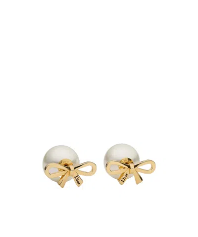 Dior Tribales Earrings In White