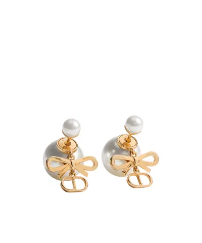 Dior Tribales Earrings In White