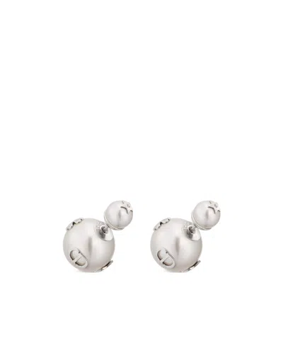 Dior Tribales Earrings In White