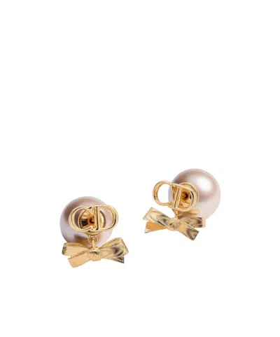 Dior Tribales Earrings In Gold