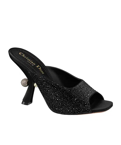 Dior Tribales Heel Sandals In Black