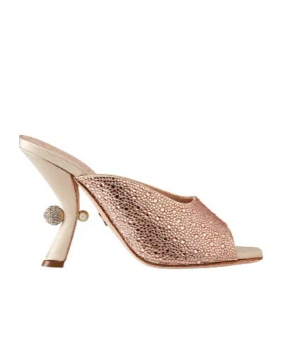 Dior Tribales High-heeled Sandals In Nude