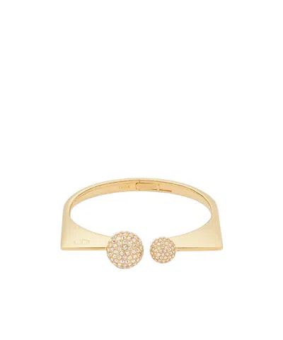 Dior Tribales Logo Bracelet In Yellow