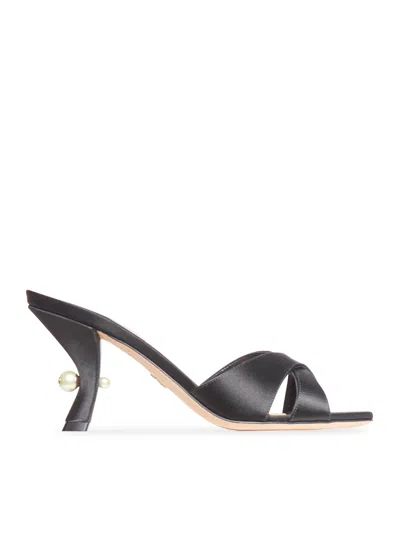 Dior Tribales Mule 8cm In Black