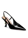 Dior Tribales Patent Slingback Pump In Black
