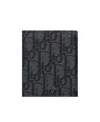 Dior Trifold Wallet In Black