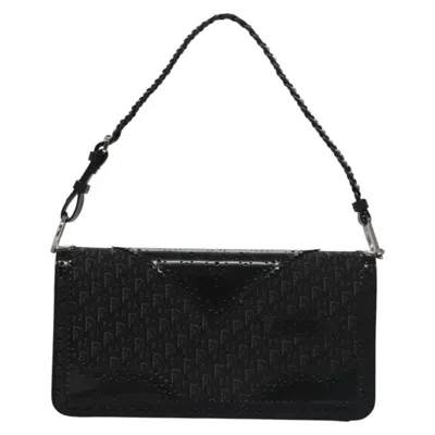 Pre-owned Dior Trotter Black Canvas Shoulder Bag ()