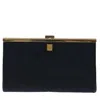 DIOR DIOR TROTTER BLACK SYNTHETIC CLUTCH BAG (PRE-OWNED)