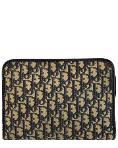 Dior Trotter Clutch Bag (authentic Pre-loved) In Multi