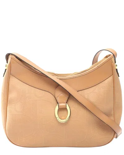 Dior Trotter Coated Shoulder Bag (authentic Pre-loved)