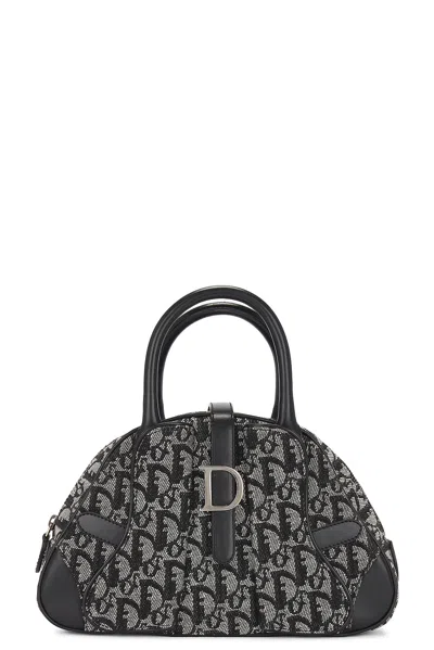 Dior Trotter Handbag In Black