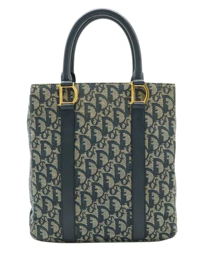 Dior Trotter Jacquard Handbag (authentic Pre-loved) In Multi