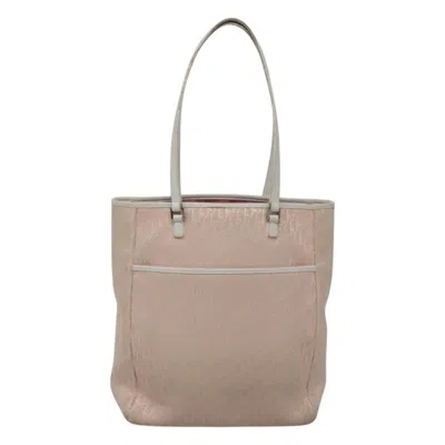 Pre-owned Dior Trotter Pink Canvas Tote Bag ()