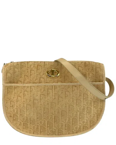 Dior Trotter Shoulder Bag (authentic Pre-loved) In Brown