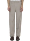 DIOR BEIGE COTTON AND NYLON TROUSERS FOR MEN