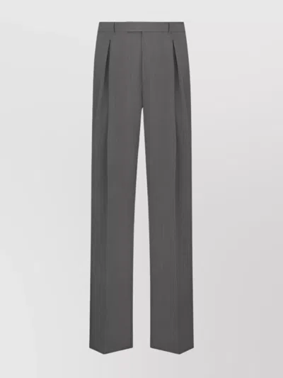 Dior Trousers Tailored Back Pocket In Gray