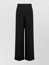 Dior Trousers With Back Pockets And Wide Leg In Black