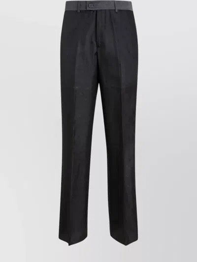 Dior Trousers With Side Stripe And Pockets In Black
