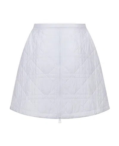 Dior Trumpet Mini Skirt In White