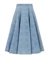 Dior Trumpet Skirt In Blue