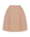 Dior Trumpet Skirt In Nude