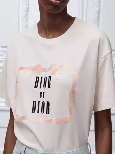 Dior Tshirt In Pink