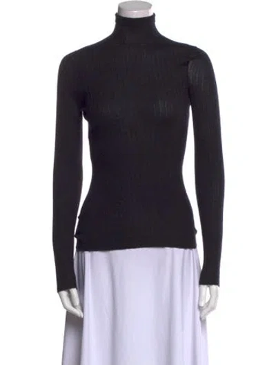 Pre-owned Dior Turtleneck Sweater In Black