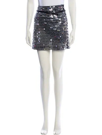 Pre-owned Dior Tweed Mini Skirt In Multi