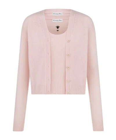 Dior Twinset In Pink