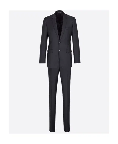 Dior Two-button Suit In Black