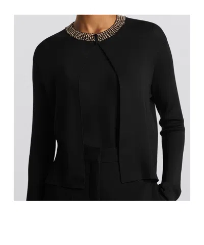 Dior Two-piece Combination Sweater In Black