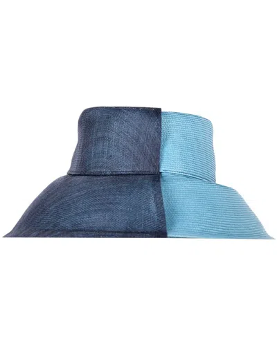 DIOR DIOR TWO-TONED WIDE BRIM HAT (AUTHENTIC PRE-LOVED)