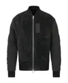 Dior Zipped Varsity Blouson In Black