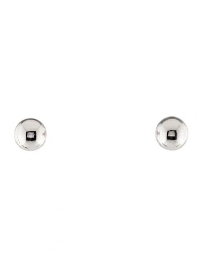Pre-owned Dior Two-tone  Tribales Stud Earrings In Multi