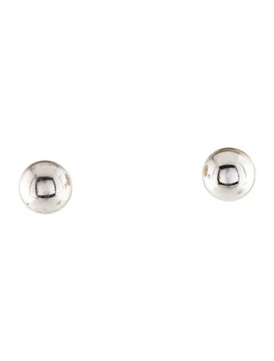 Pre-owned Dior Two-tone Mise En  Tribales Stud Earrings In Multi
