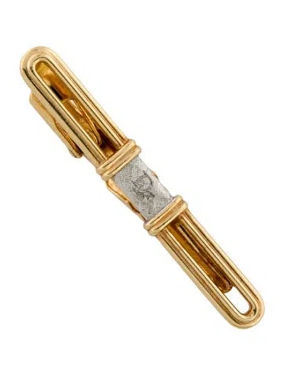 Pre-owned Dior Two-tone Tie Clip In Multi