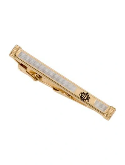 Pre-owned Dior Two-tone Tie Clip In Multi