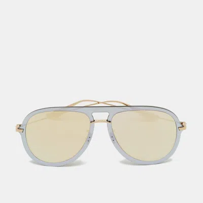 Pre-owned Dior Ultime 1 Aviator Sunglasses In Pink
