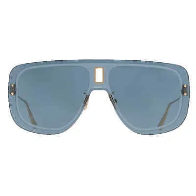 Pre-owned Dior Ultra Blue Shield Ladies Sunglasses Cd40029u 10v 00 Cd40029u 10v 00