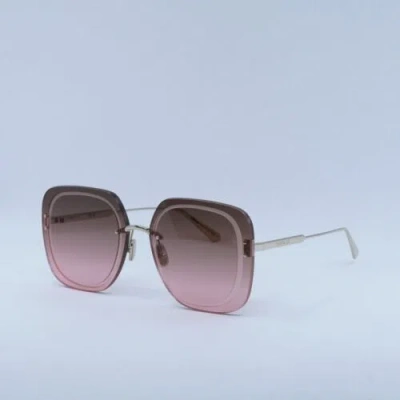 Pre-owned Dior Ultra Su B0f2 Gold/brown 65-14-140 Sunglasses Authentic