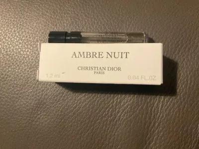 Dior Unisex Ambre Nuit Edp Spray 0.04 oz Fragrances 3348901733274