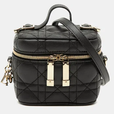 Pre-owned Dior Vanity Case In Black